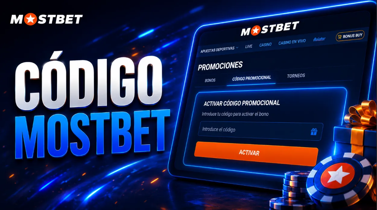Código promocional Mostbet en promociones actuales