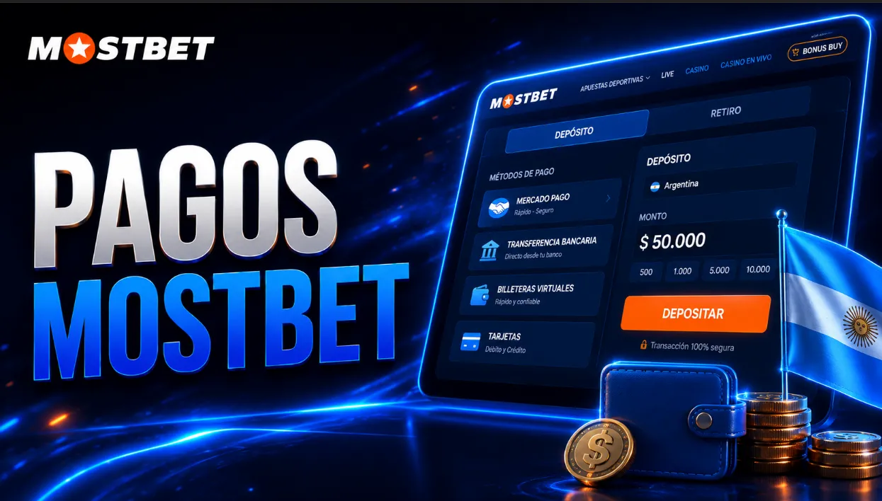 Pagos en Mostbet Argentina para depósitos y retiros